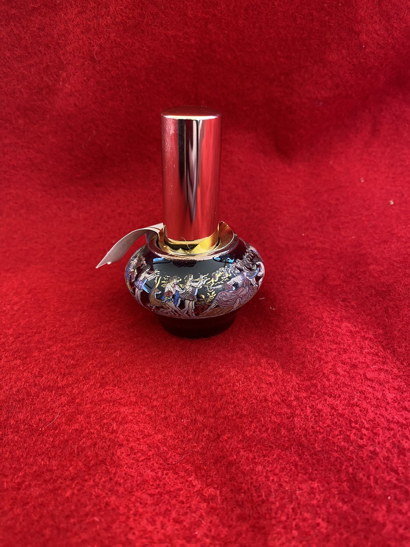 Made In Greece 24k Black & Gold Ceramic Refillable Spray Collectibles Imported From Greece (2 available)