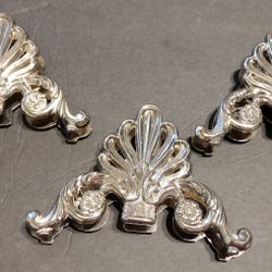 Vintage ELEGANT EP Zinc Alloy Buffet Caddies Knives Fork & Spoons Rests