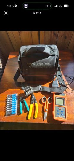 Fiber Optics Tools Kit with Bag