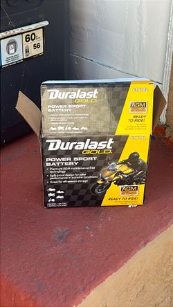 Duralast Gold Power sport battery