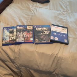 4 PlayStation Game Bundle 