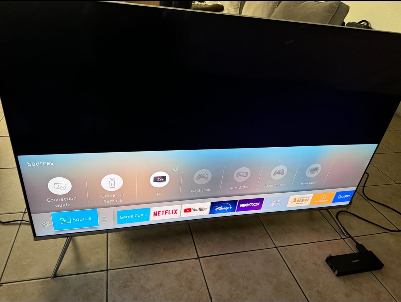 Samsung 4k 55 inch 120hz TV SUHD