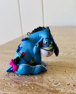 Hallmark Keepsake Totally Tangled Eeyore Winnie the Pooh Holiday Ornament 2014
