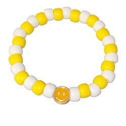 Smiley Face Kandi Bracelet