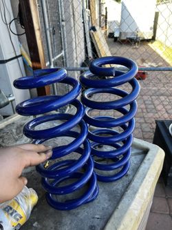 Lowering Springs And Track Bars