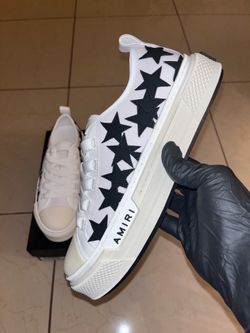 white Amiri shoes