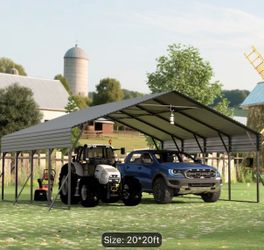 20x20 carport (new in 5 boxes)