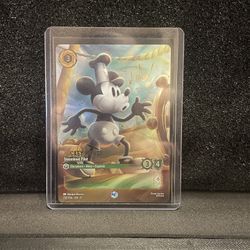 Disney Lorcana ( Steam Boat Mikey Enchanted)