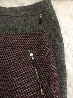 Ann taylor 2 skirts sz 8 wool blend