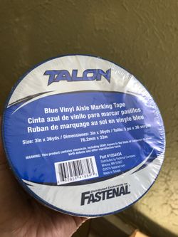 Vinal aisle marking tape