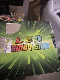 LED sign