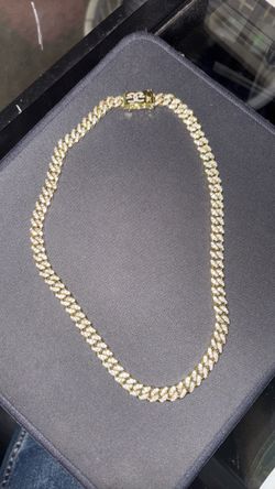 The Gold Gods 18K Gold Plated Iced Cuban Link Chain – CZ
