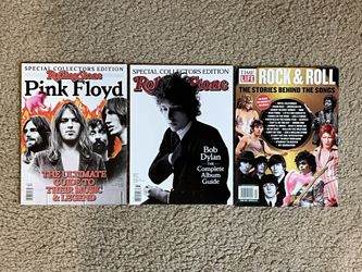 Collectors Edition Magazines - Bob Dylan - Pink Floyd 