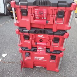Milwaukee 3 Packout Boxes 