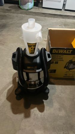 DEWALT 10 Gallon Cyclone Dust Separator for Wet/Dry Shop Vacuums,DXVCS003