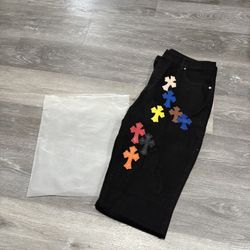 Black Chrome Jeans 
