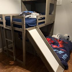 Twin Over Full L Shaped Bunk Bed