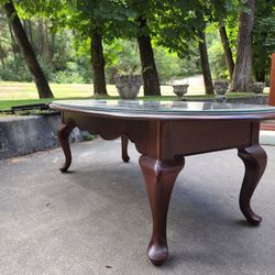 Cherry Wood Coffee Table