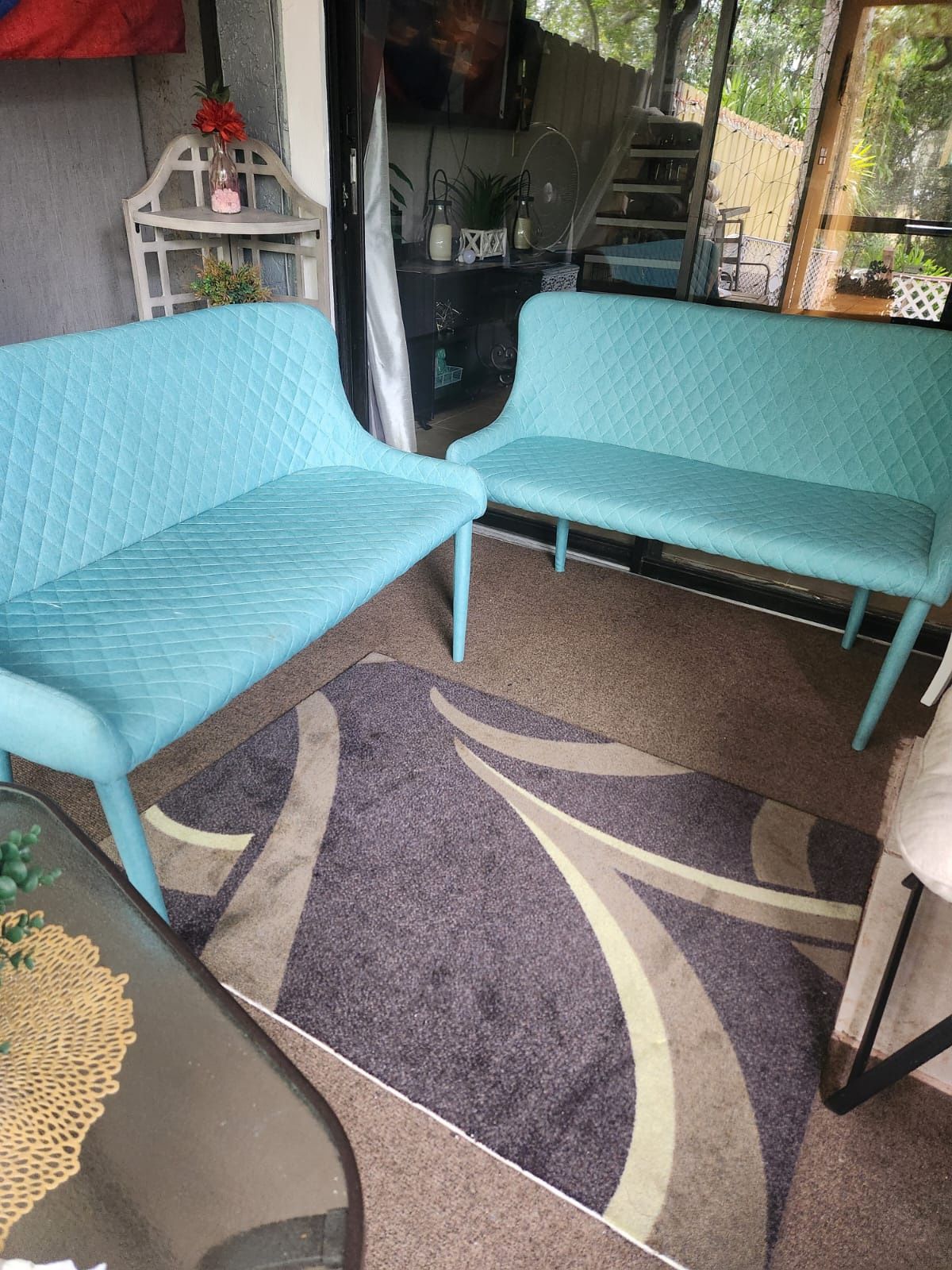2 Patio Sets Outdoor/indoor