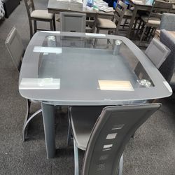 5pc Dinette Grey 