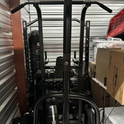 Free Weights, Dumbells, Power Rack, Pull up & dip Station, Punching Bag Station.