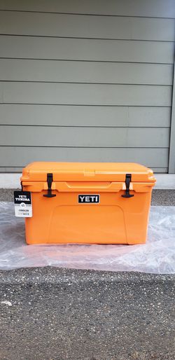 Yeti Tundra 45 Hard Cooler King Crab Orange for Sale in Tacoma, WA - OfferUp