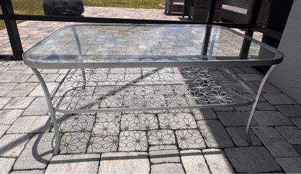 glass table