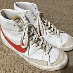 Nike Blazer '77 Vintage High Top White Mantra Orange Sneaker BQ6806-110