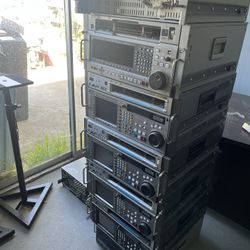 (7) Sony Panasonic Hi End Editing Equipment 