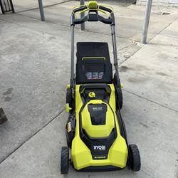 RYOBI 40V HP Brushless 21 in. Cordless Battery Walk Behind Self-Propelled Lawn Mower