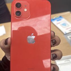 Red iPhone 12 128gb
