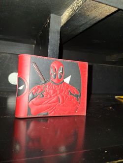 Deadpool wallet pop art fairly new