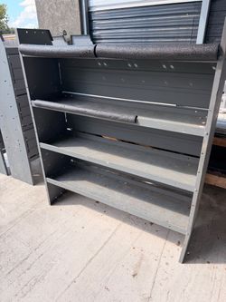 Commercial Work Van Metal Shelving – $500 OBO