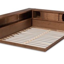 3 Piece Queen Size Corner Bed 