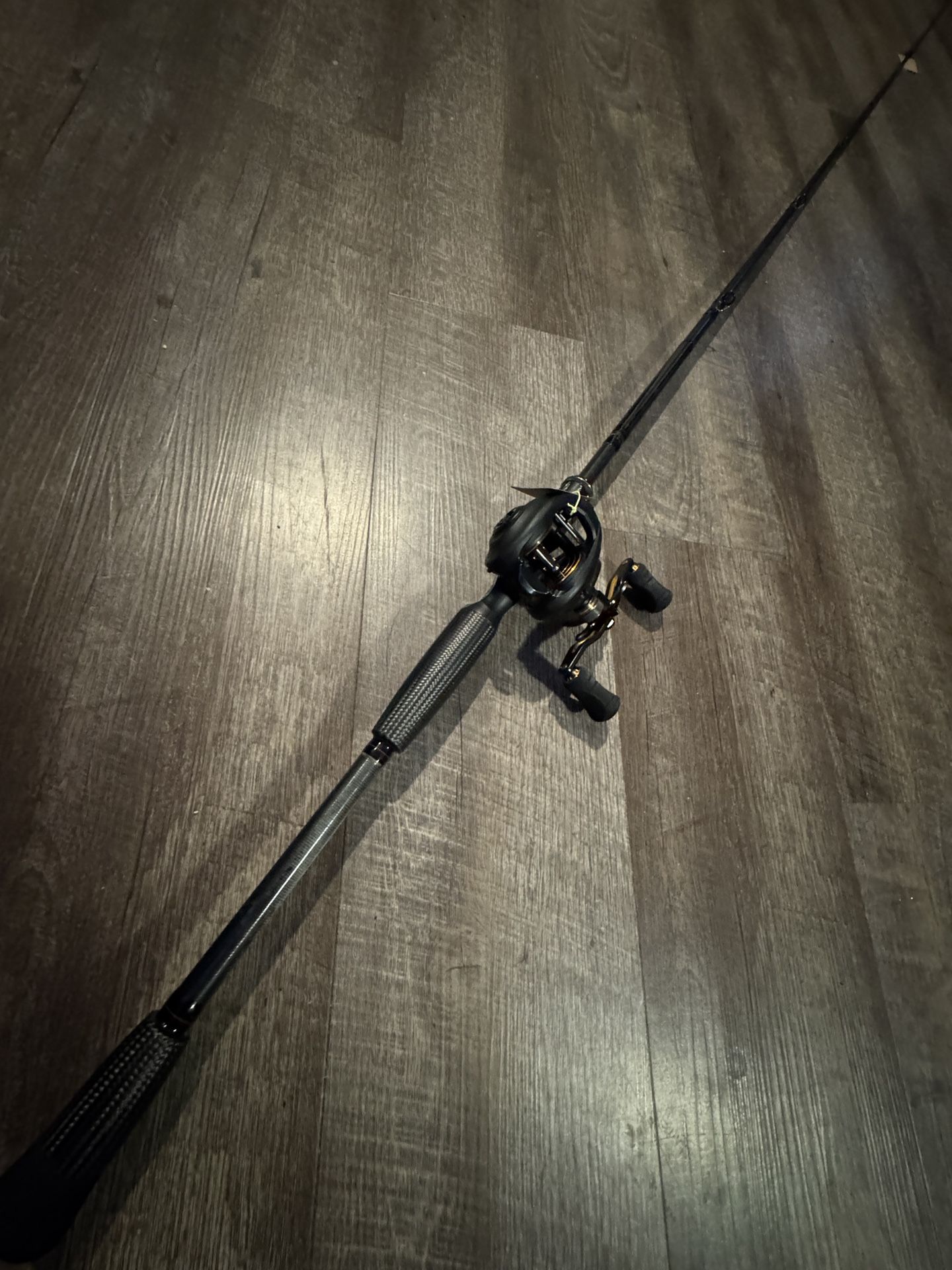 Gloomis Edge Custom 7’9 XH New And Penn Fathom 300 New Inshore Bait Casting Fishing Combo