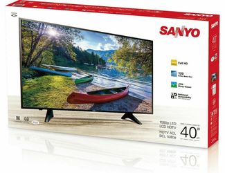 Sanyo 40" Class FHD (1080) LED TV (FW40D48F) Brand new!