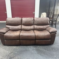 Leather Couch
