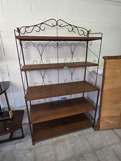 Large vintage shelf unit, truck required for transport