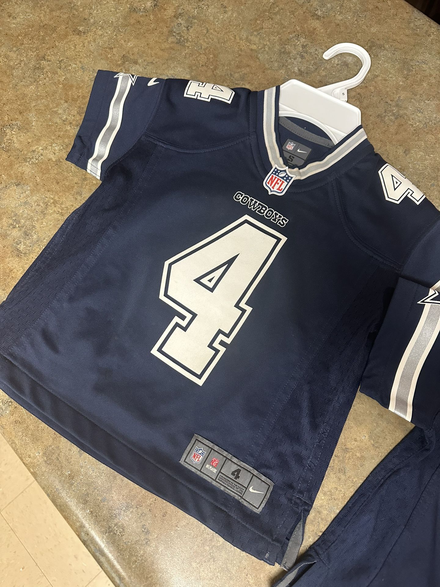 Toddler Size 3T And 4 Prescott Jersey’s
