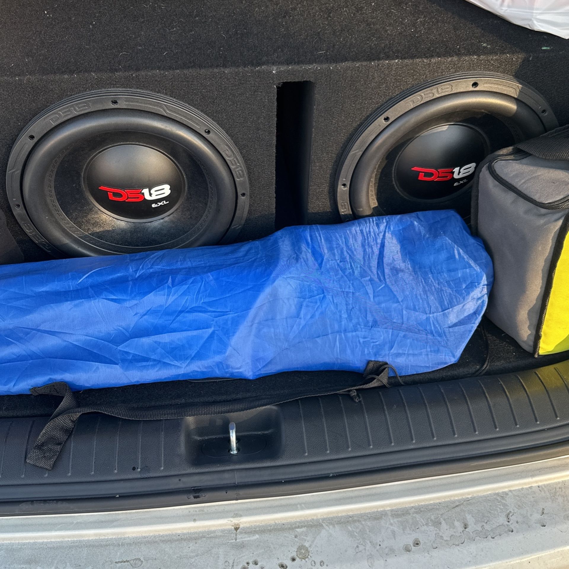 Ds18 12inch 2 Subwoofers Amp And Box 