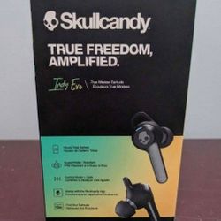 Skullcandy Indy Evo XT in-Ear Wireless Earbuds, 30 Hr Battery, Microphone