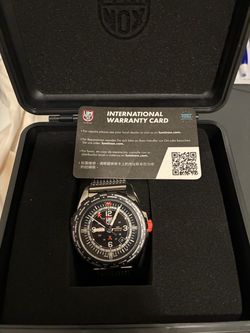 Luminox quartz GMT watch