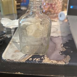 Vintage Armstrong Clear Bottle
