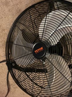 Industrial fan - mounts to wall big