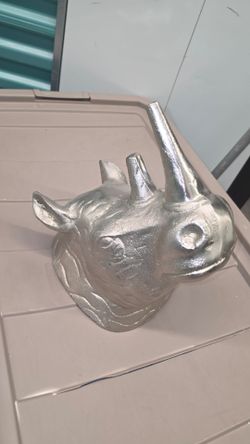 Rhino Head Wall Decor