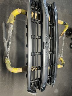16-19 Silverado 1500 Front Chrome Grille