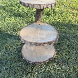 Rustic Wood Stand (Cupcake Stand/ Cake Stand)