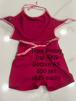 Adult xs and small tiger Friday set