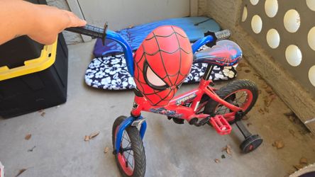 Kids Spiderman Bike