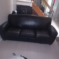 Leather Couch